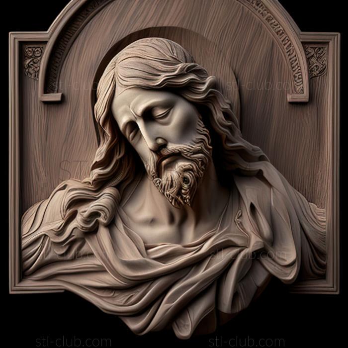 3D model st jesus (STL)